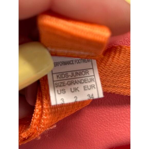 Chaco Kids Chillos Sport Sandals Slides Slingback Outdoor Rose Pink Size 3‎ - Picture 10 of 10